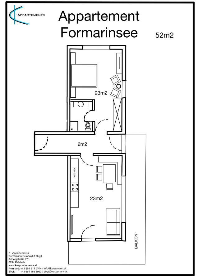 K-Appartements Kloesterle Exterior foto